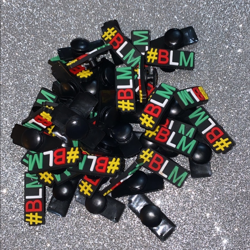 #BLM SHOE CHARMS